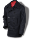 “GREYHOUND” Product:  Buzz Rickson Pea Coat, U. S. Navy Pre-WWII