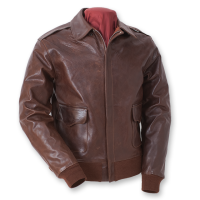 Eastman USAAF A-2 Flying Jacket, Seal Brown Horsehide