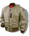 Buzz Rickson USAF B-15C (mod.) Flying Jacket, Olive Drab