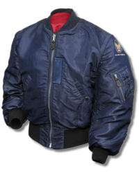 Buzz Rickson USAF B-15C (mod.) Flying Jacket, Blue