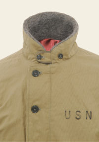 Buzz Rickson N-1 Deck Jacket, U. S. Navy, Khaki BR12031