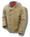 Buzz Rickson N-1 Deck Jacket, U. S. Navy, Khaki
