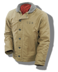 Buzz Rickson N-1 Deck Jacket, U. S. Navy, Khaki