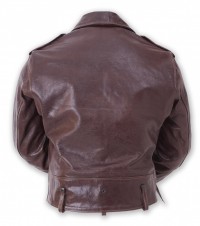 ELMC Roadstar 1950s Motorcycle Jacket, Walnut Horsehide