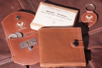 Aviator’s Leather Wallet Set