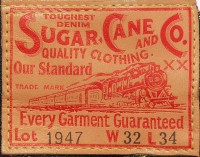 Sugar Cane 1947 Unwashed Raw Selvage-Denim Jeans SC41947N
