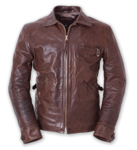 ELMC Californian Vintage-Style, Half-Belt Jacket, American Walnut