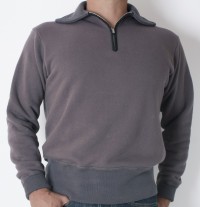 ELMC Loop-Wheeled, Half-Zip Sweatshirt, UCLA Blue