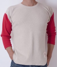 Eastman USAAF Vintage-Style Baseball Shirt, 3/4 Sleeve