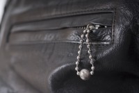 ELMC Californian Vintage-Style, Half-Belt Jacket, Black
