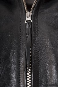 ELMC Californian Vintage-Style, Half-Belt Jacket, Black