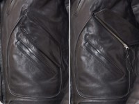 ELMC Windward Vintage-Style Motorcycle Jacket, Black