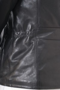 ELMC Windward Vintage-Style Motorcycle Jacket, Black