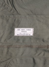 Buzz Rickson U. S. Army 1964 1st-Model Tropical Jacket BR12247