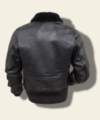 Buzz Rickson William Gibson G-1 Flying Jacket, Black BR80463