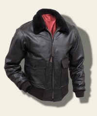 Buzz Rickson William Gibson G-1 Flying Jacket, Black BR80463