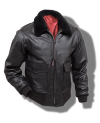 Buzz Rickson William Gibson G-1 Flying Jacket, Black Buffalo Hide