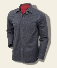 Sugar Cane Fiction & Romance 10-Ounce Covert Stripe Shirt SC27435-128