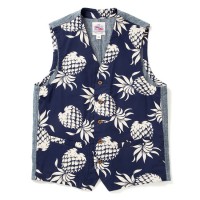 Sun Surf Duke’s Pineapple Tailored Vest, Navy – Clearance!