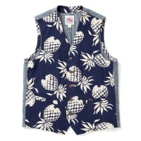 Sun Surf Duke's Pineapple Tailored Vest, Navy DK13797-128