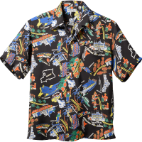 Sun Surf Vintage-Style Hawaiian Shirt, Plantation Paradise SS37460-119