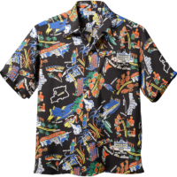 Sun Surf Vintage-Style Hawaiian Shirt, Plantation Paradise