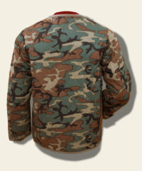 Buzz Rickson U. S. Army Camouflage M-65 Field Jacket Removable Liner BR13582