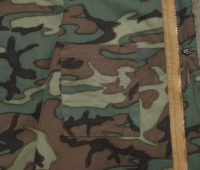Buzz Rickson U. S. Army Camouflage M-65 Field Jacket Removable Liner BR13582