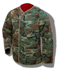 Buzz Rickson U. S. Army Camouflage M-65 Field Jacket Removable Liner – Clearance!