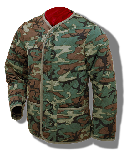 Buzz Rickson U. S. Army Camouflage M-65 Field Jacket Removable