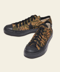 Buzz Rickson's Golden Tiger-Stripe Camouflage Basketball Shoes BR02550