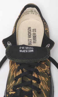 Buzz Rickson's Golden Tiger-Stripe Camouflage Basketball Shoes BR02550