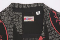 Sun Surf Vintage-Style Hawaiian Shirt, Noh-Men, Black SS37790-119