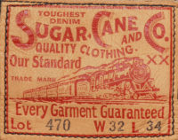 Sugar Cane Type III One-Wash Black Selvage-Denim Jeans SC41470A