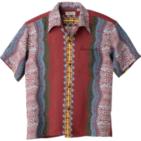 Vintage-Style Hawaiian Shirt, Traditional Tattoo Motif SS38046-138
