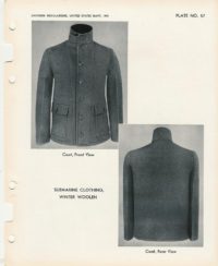 Buzz Rickson Submarine Clothing, Winter Woolen Jacket BR13877