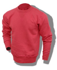 Whitesville Sweatshirt, Heavyweight Loop-Wheeled Faded Red