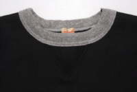 whitesville sweatshirt two-tone black & grey wv68322