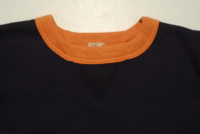 Whitesville Sweatshirt, Heavyweight Loop-Wheeled Navy & Orange WV68322-128
