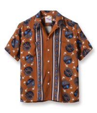 Sun Surf Special-Edition Hawaiian Shirt, Duke's Palm Tree, Brown DK38334-138