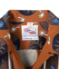 Sun Surf Special-Edition Hawaiian Shirt, Duke's Palm Tree, Brown DK38334-138