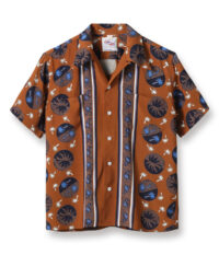 Sun Surf Special-Edition Hawaiian Shirt, Duke’s Palm Tree, Brown