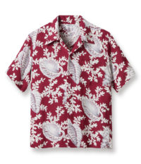 Sun Surf Vintage-Style Hawaiian Shirt Spiral-Shell Paradise, Wine SS38330-170
