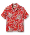 Sun Surf Vintage-Style Hawaiian Shirt Pineapple Passion, Red