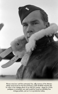 Buzz Rickson M-445A Winter Flying Jacket, WWII U. S. Navy BR80535