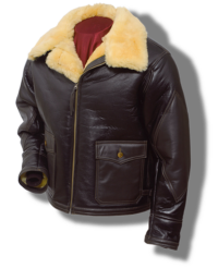 Buzz Rickson M-445A Winter Flying Jacket, WWII U. S. Navy, Merino Fleece