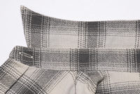 Sugar Cane Dense-Twill Check Shirt, Grey SC27060-115 2015