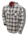 Sugar Cane Dense-Twill Check Shirt, Grey – Closeout!