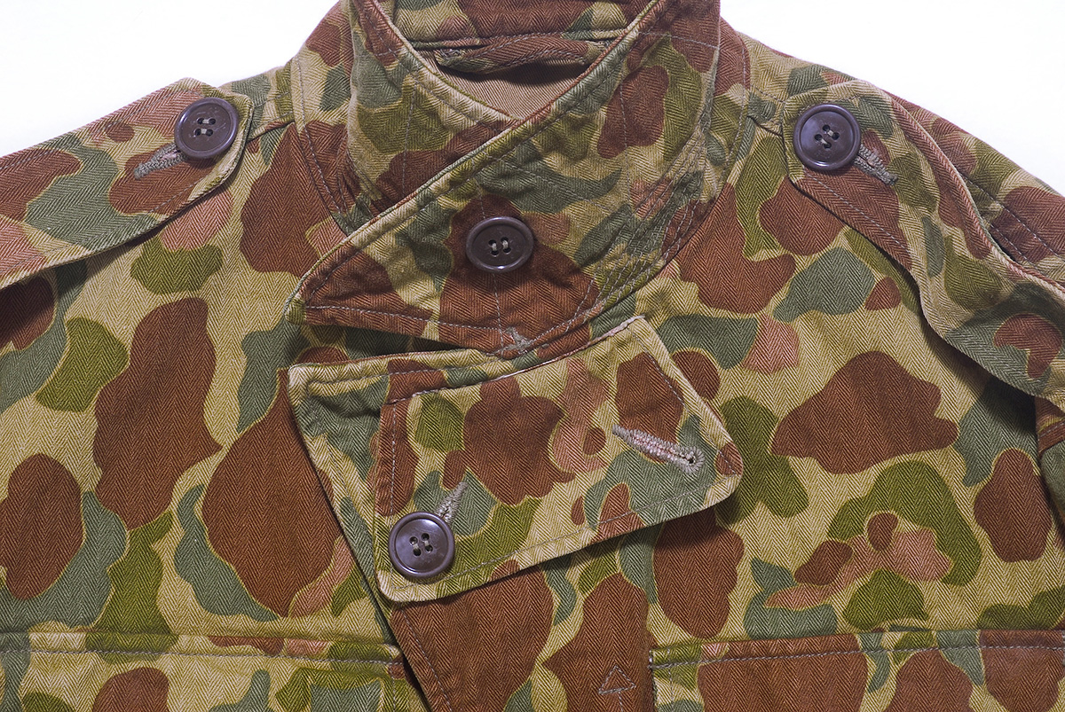 Buzz Rickson M-1943 Field Jacket Frog-Skin Camouflage Civilian 
