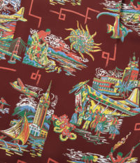 Vintage-Style Hawaiian Shirt, United Airline SS38570-138